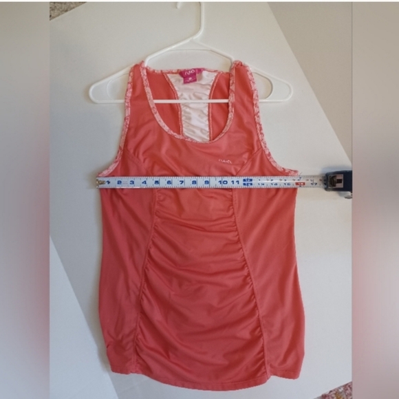 Ryka Women's Medium Workout Tank Top Orange/Pink Coral Color - Picture 10 of 13
